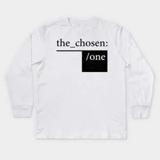 The Chosen One Kids Long Sleeve T-Shirt